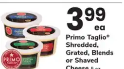 ACME Primo Taglio Shredded, Grated, Blends or Shaved Cheese offer