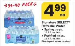 ACME Signature SELECT Refreshe Water offer
