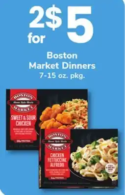 ACME Boston Market Dinners offer