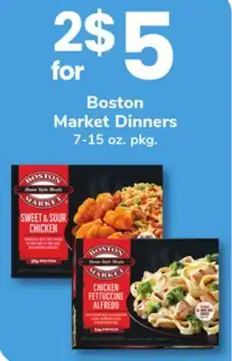 ACME Boston Market Dinners offer