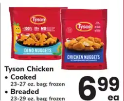 ACME Tyson Chicken Cooked 23-27 oz. bag frozen or Breaded 23-29 oz. bag frozen offer