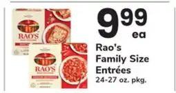 ACME Rao's Family Size Entrées offer