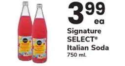 ACME Signature SELECT Italian Soda offer