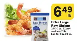 ACME Extra Large Raw Shrimp offer