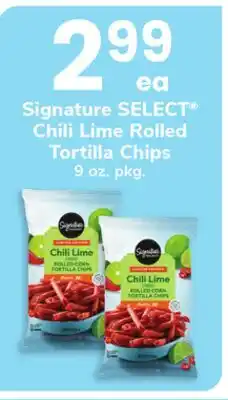 ACME Signature SELECT Chili Lime Rolled Tortilla Chips offer