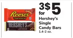 ACME Hershey's Single Candy Bars offer