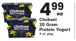 ACME Chobani 20 Gram Protein Yogurt offer