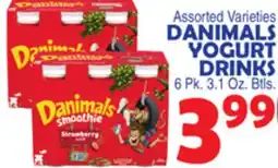 Bravo Supermarkets DANIMALS YOGURT DRINKS offer