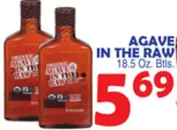 Bravo Supermarkets AGAVE IN THE RAW offer