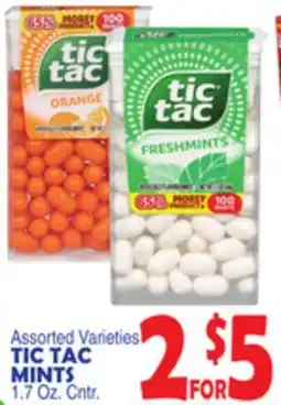 Bravo Supermarkets TIC TAC MINTS offer