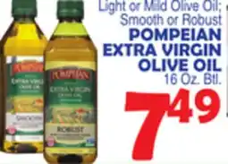 Bravo Supermarkets POMPEIAN EXTRA VIRGIN OLIVE OIL offer