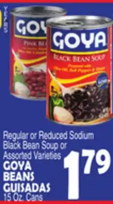 Bravo Supermarkets GOYA BEANS GUISADAS offer