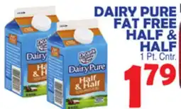 Bravo Supermarkets DAIRY PURE FAT FREE HALF & HALF offer