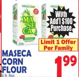 Bravo Supermarkets MASECA CORN FLOUR offer