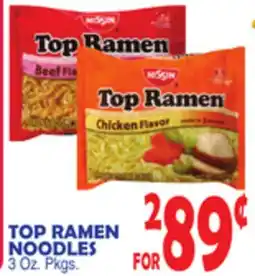 Bravo Supermarkets TOP RAMEN NOODLES offer