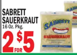 Bravo Supermarkets SABRETT SAUERKRAUT offer