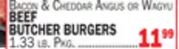 Bravo Supermarkets BEEF BUTCHER BURGERS offer