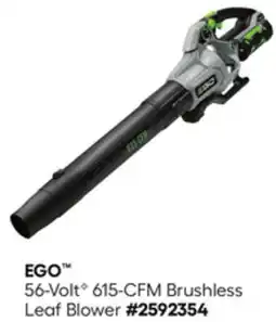 Lowe's 56-VoltG 615-CFM Brushless Leaf Blower offer