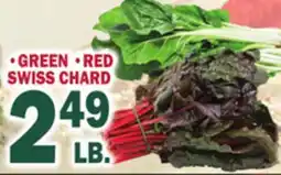 Bravo Supermarkets • GREEN • RED SWISS CHARD offer