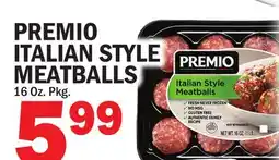 Bravo Supermarkets PREMIO ITALIAN STYLE MEATBALLS offer