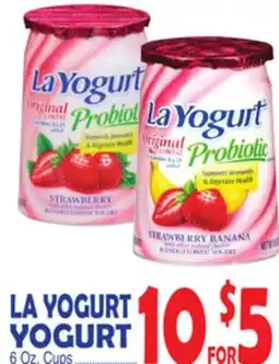 Bravo Supermarkets LA YOGURT YOGURT offer