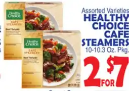Bravo Supermarkets HEALTHY CHOICE CAFE STEAMERS offer