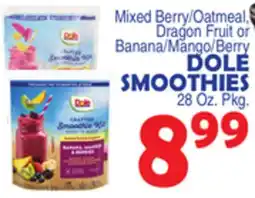 Bravo Supermarkets DOLE SMOOTHIES offer