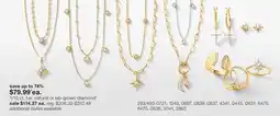 JC Penney 1/10 ct. t.w. natural or lab-grown diamond§ offer