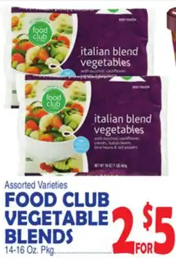 Bravo Supermarkets FOOD CLUB VEGETABLE BLENDS offer