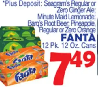 Bravo Supermarkets FANTA offer
