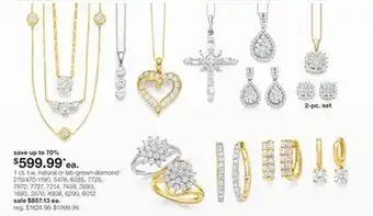 JC Penney 1 Ct. T.W. Natural Or Lab-Grown Diamond‡ offer