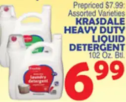 Bravo Supermarkets KRASDALE HEAVY DUTY LIQUID DETERGENT offer