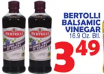 Bravo Supermarkets BERTOLLI BALSAMIC VINEGAR offer