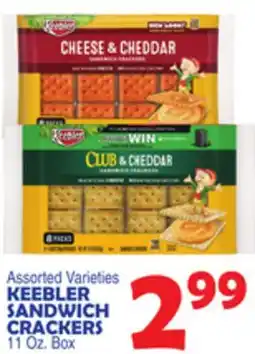 Bravo Supermarkets KEEBLER SANDWICH CRACKERS offer