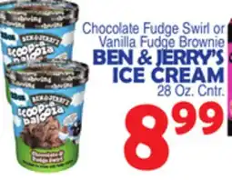Bravo Supermarkets BEN & JERRY'S ICE CREAM offer