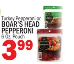 Bravo Supermarkets BOAR'S HEAD PEPPERONI offer