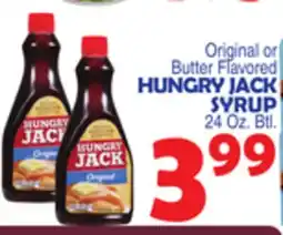 Bravo Supermarkets HUNGRY JACK SYRUP offer