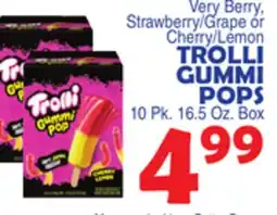 Bravo Supermarkets TROLLI GUMMI POPS offer
