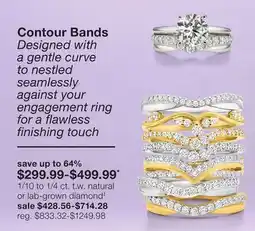 JC Penney 1/10 to 1/4 ct. t.w. natural or lab-grown diamond‡ offer