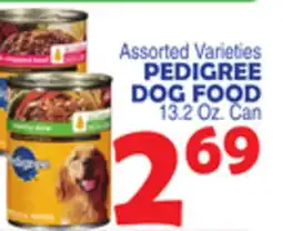 Bravo Supermarkets PEDIGREE DOG FOOD offer