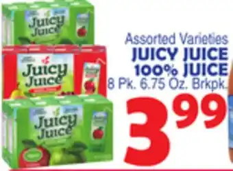 Bravo Supermarkets JUICY JUICE 100% JUICE offer