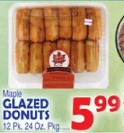 Bravo Supermarkets MAPLE GLAZED DONUTS offer