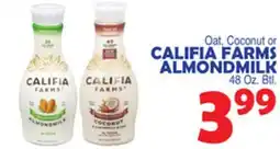 Bravo Supermarkets CALIFIA FARMS ALMONDMILK offer