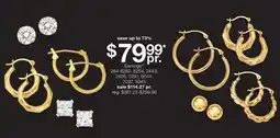 JC Penney Earrings‡◊ offer