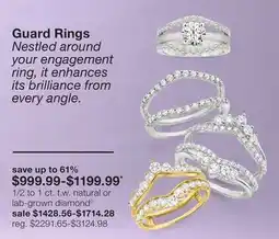 JC Penney 1/2 to 1 ct. t.w. natural or lab-grown diamond◊ offer