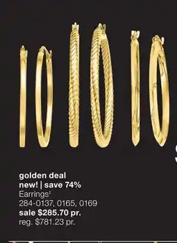 JC Penney Earrings‡ offer