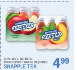 Kings Food Markets SNAPPLE TEA offer