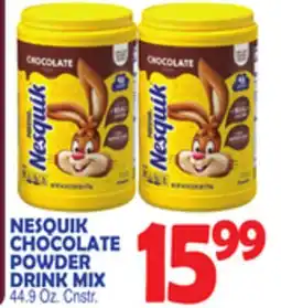 Bravo Supermarkets NESQUIK CHOCOLATE POWDER DRINK MIX offer