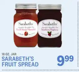 Kings Food Markets SARABETH'S FRUIT SPREAD offer