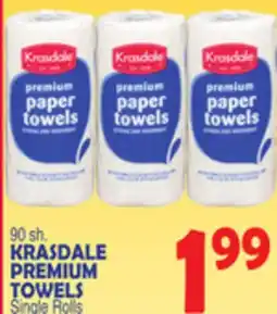 Bravo Supermarkets KRASDALE PREMIUM TOWELS offer